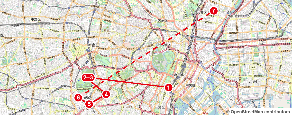 Route map
